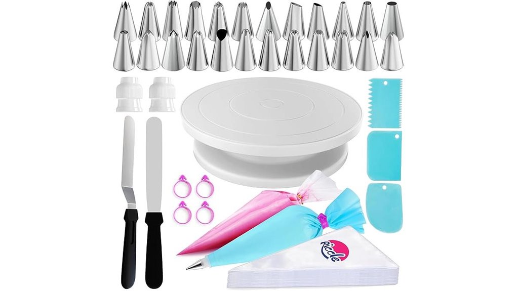 cake decorating supplies set