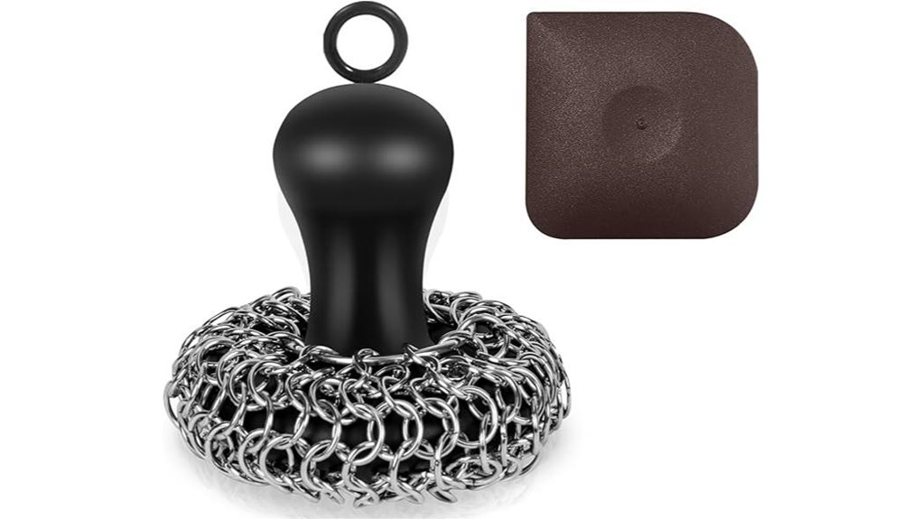 cast iron cleaning tool