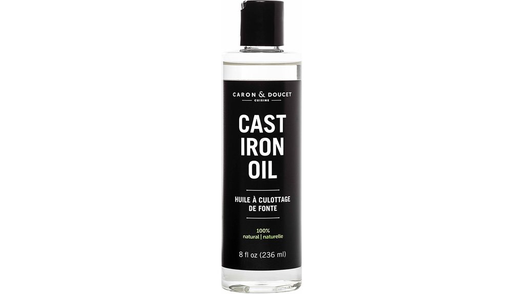 cast iron seasoning oil