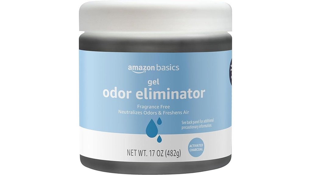charcoal odor eliminator gel