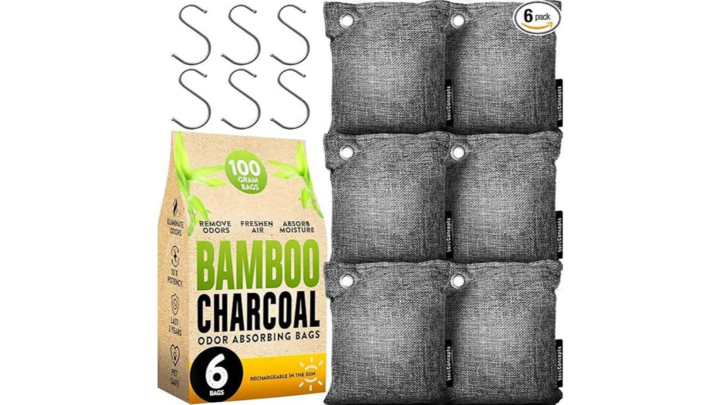 charcoal odor eliminator pack