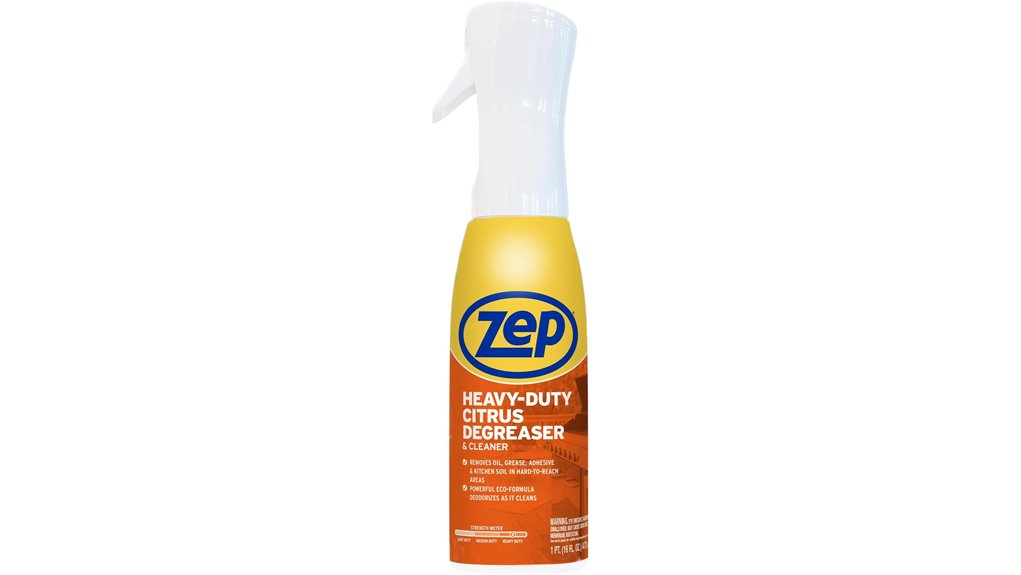 citrus degreaser cleaner bottle