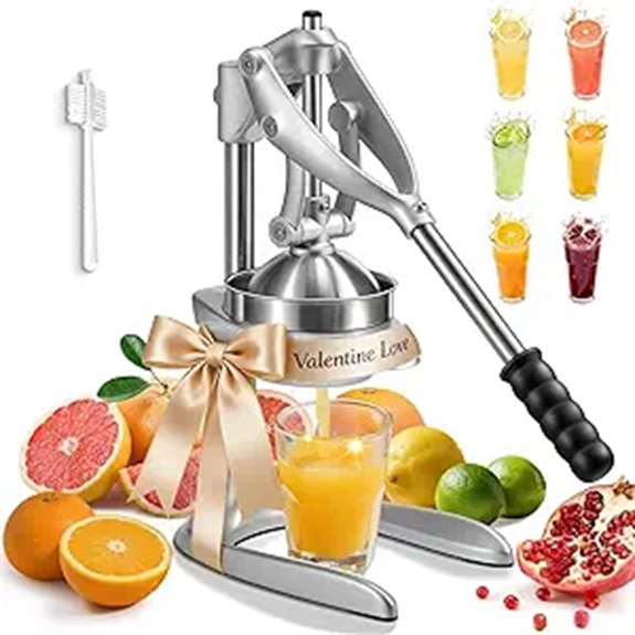 citrus juicer for manual use