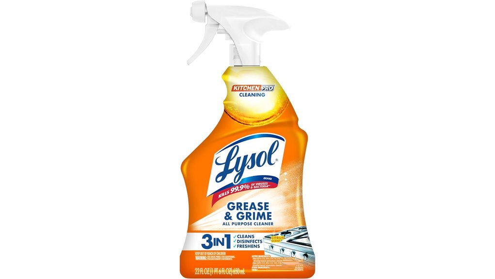 citrus scented kitchen cleaner