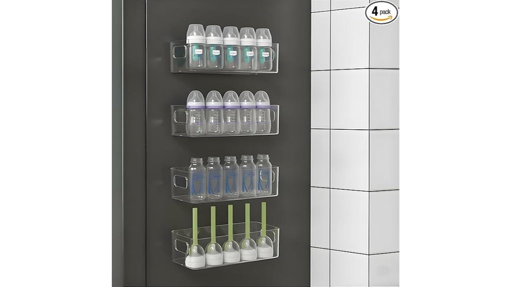 clear magnetic baby organizer