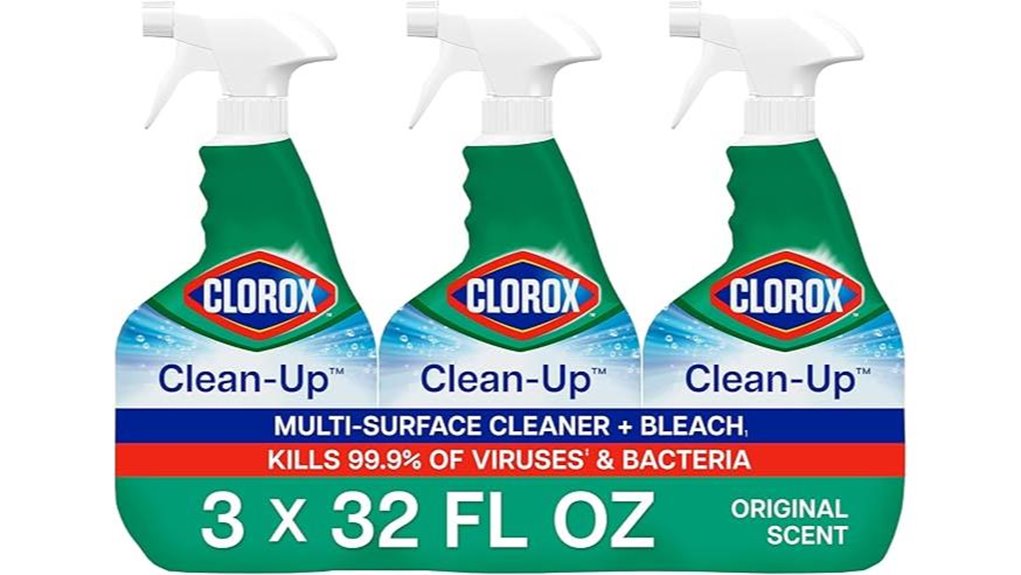 clorox cleaner pack three