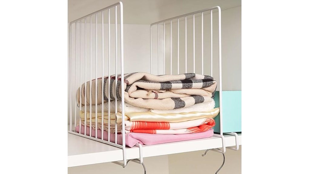 closet organization shelf dividers