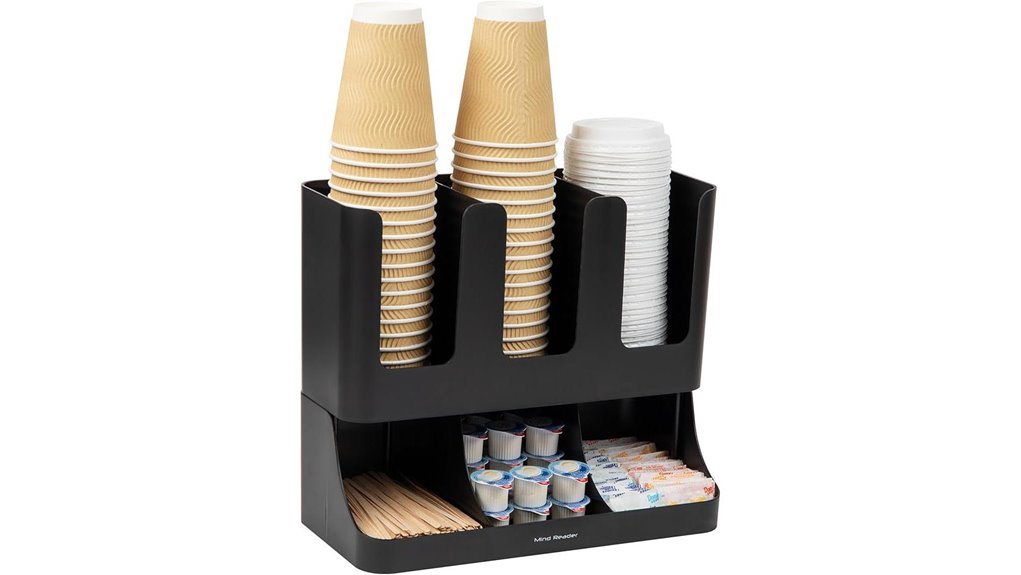 coffee bar condiment station