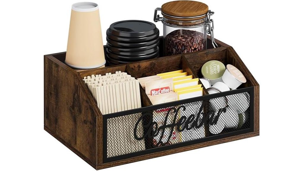 coffee bar organizer dividers