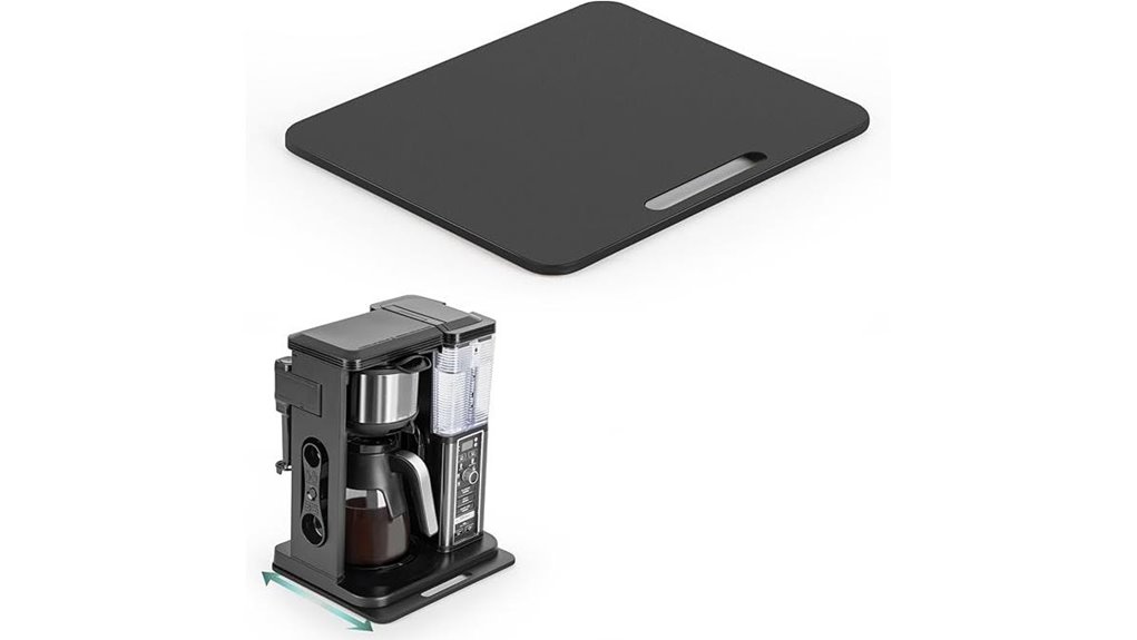 coffee maker metal slider