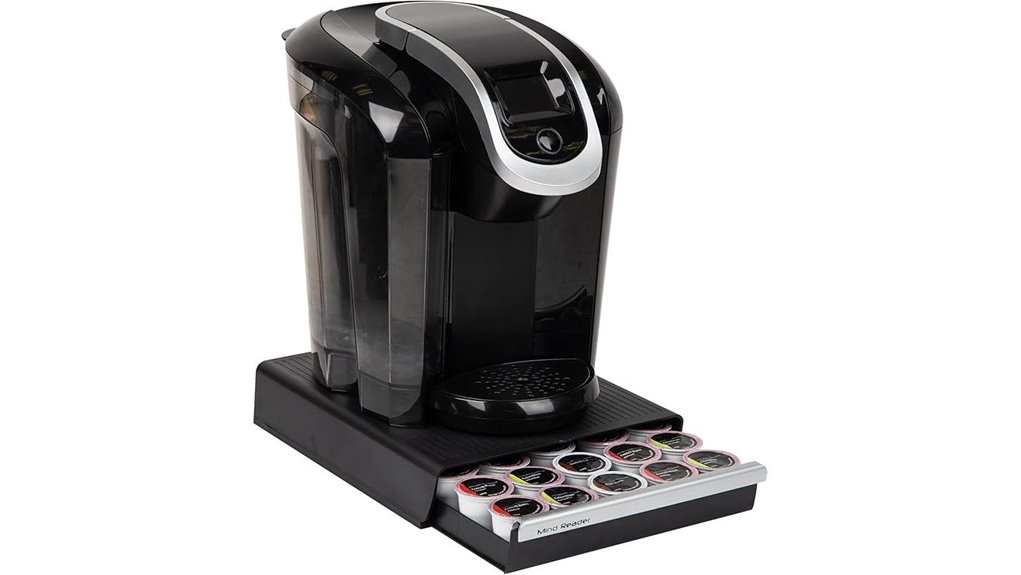 coffee pod drawer organizer