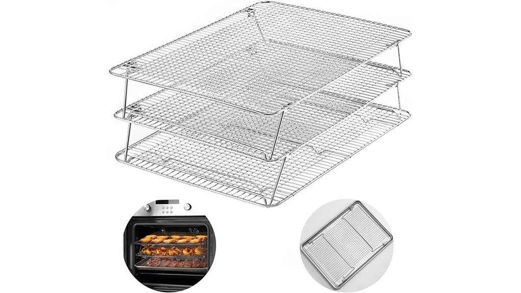 collapsible baking cooling rack
