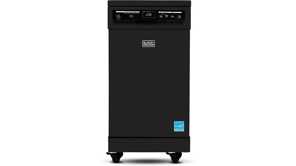 compact 18 inch dishwasher unit
