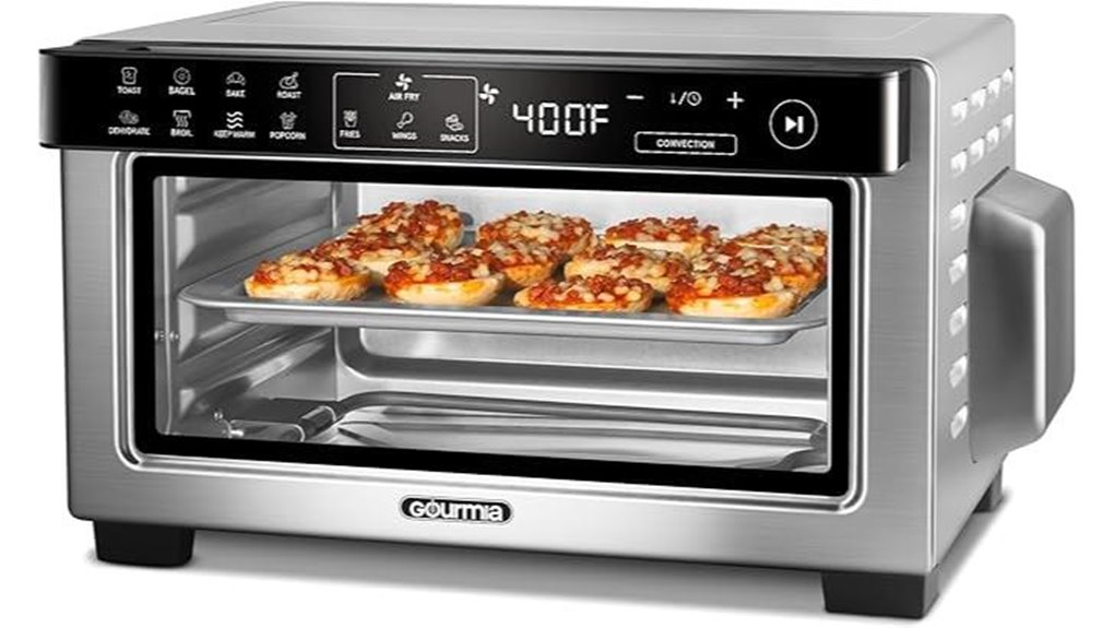 compact air fryer toaster