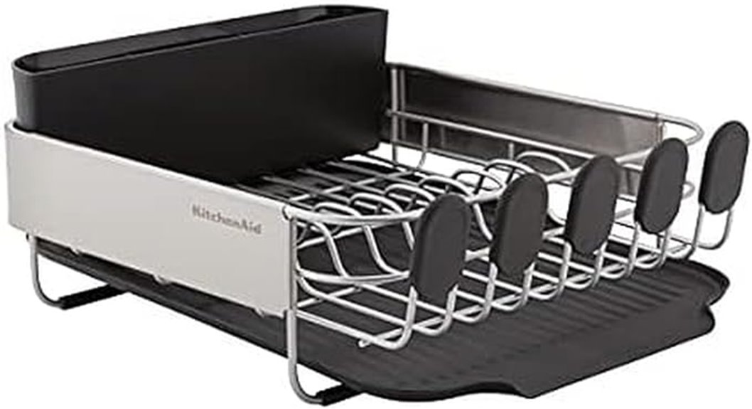 compact dish rack set