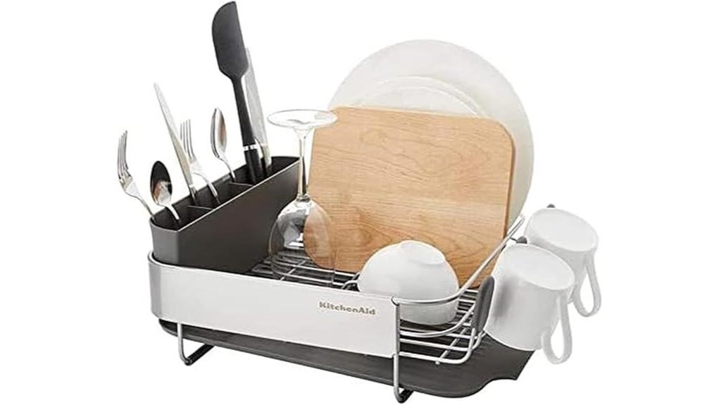 compact dish rack system