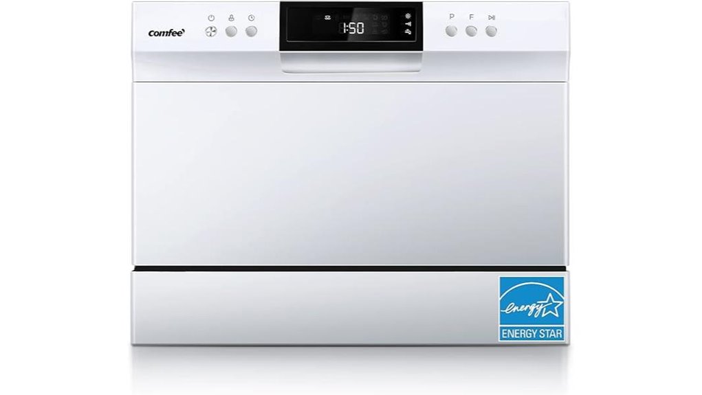compact energy efficient dishwasher