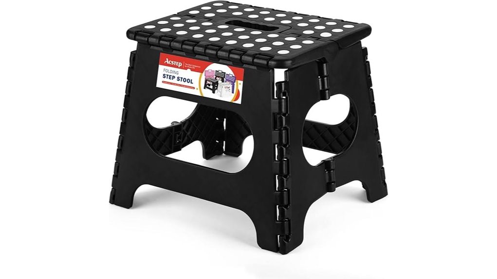 compact folding step stool