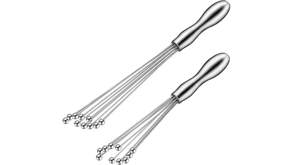 compact stainless steel whisks