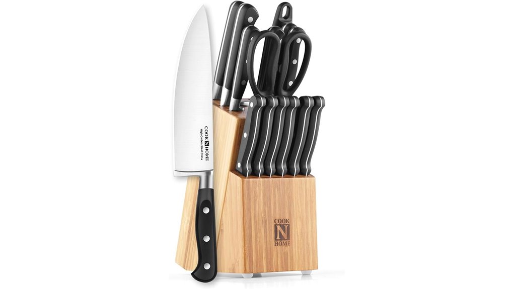 complete kitchen knife set