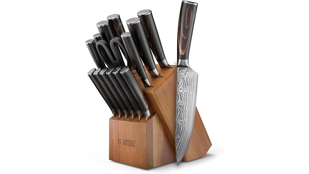 complete kitchen knife set