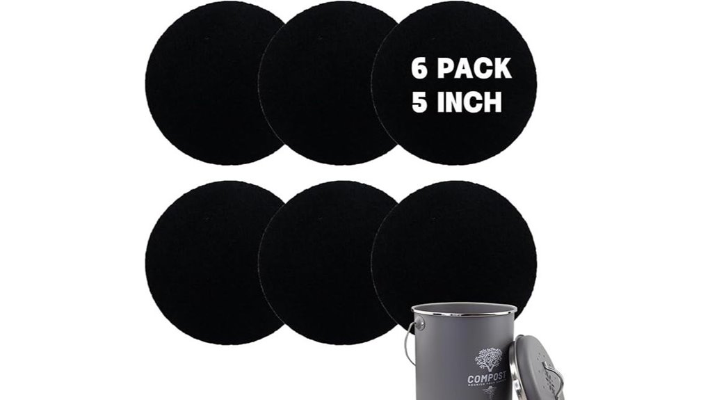 compost bin charcoal filters