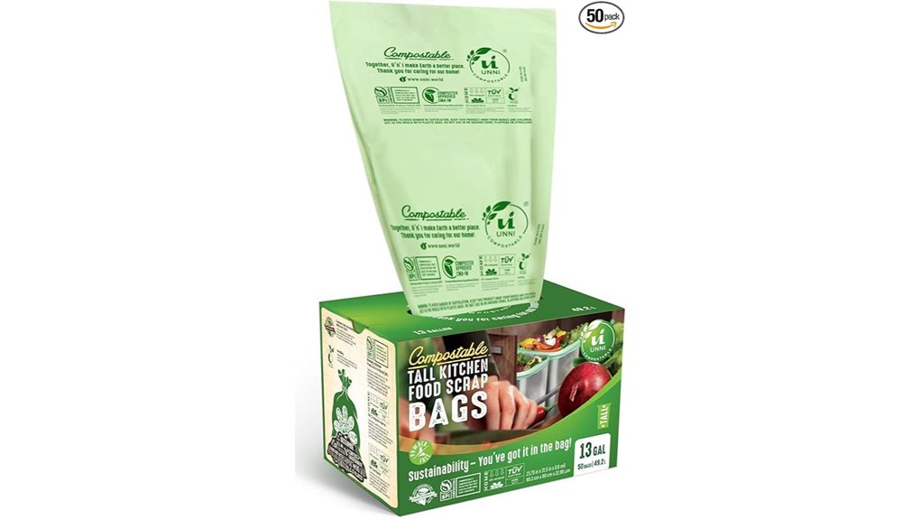 compostable trash bags available