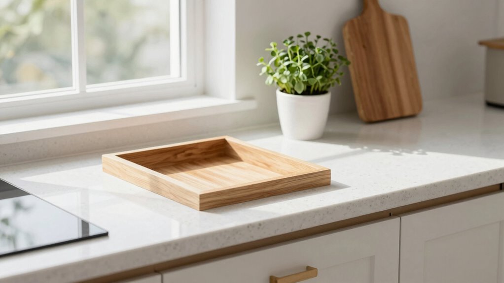 consistent clutter free counter maintenance