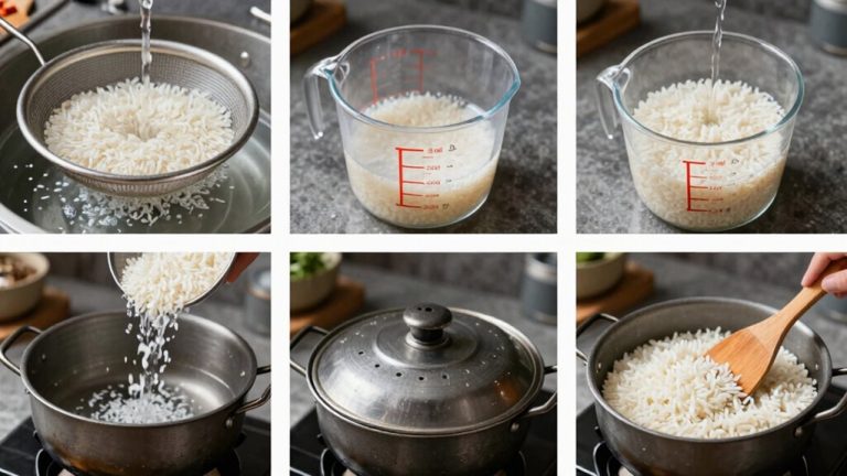 cooking rice without equipment