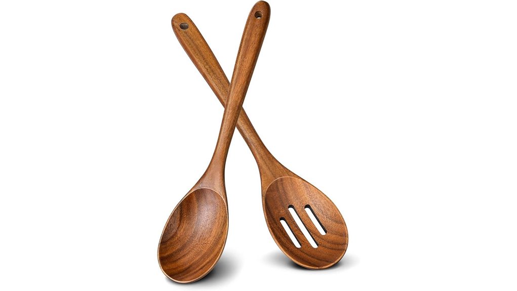cooking wooden spoons set
