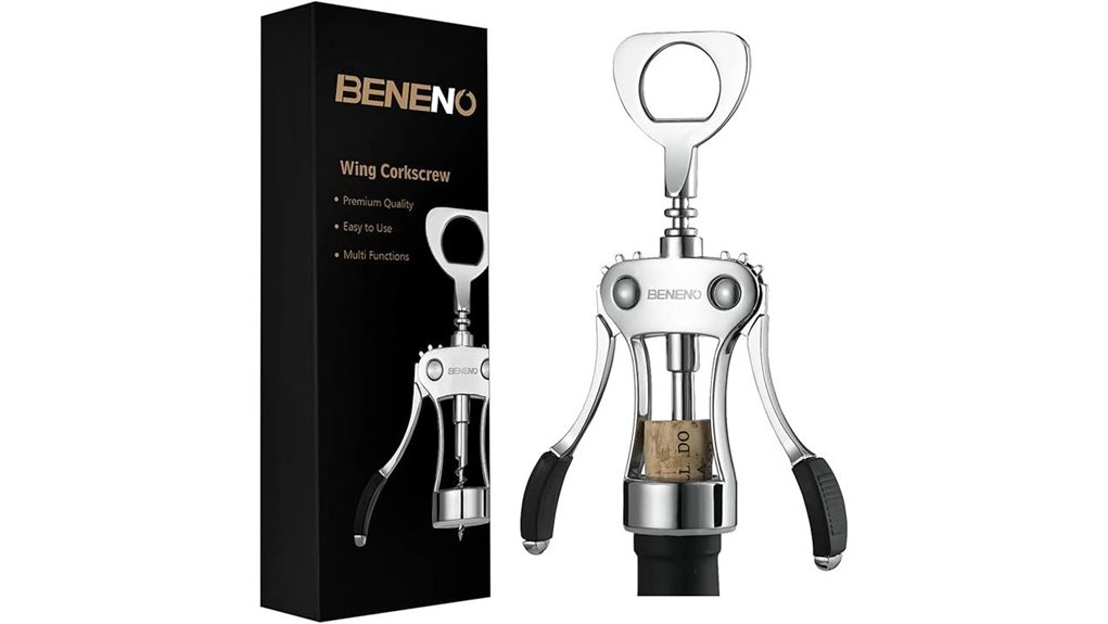 corkscrew wine opener tool
