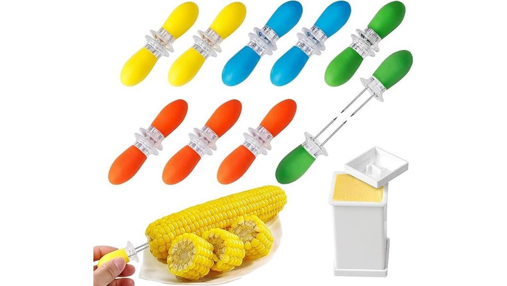 corn cob holders set