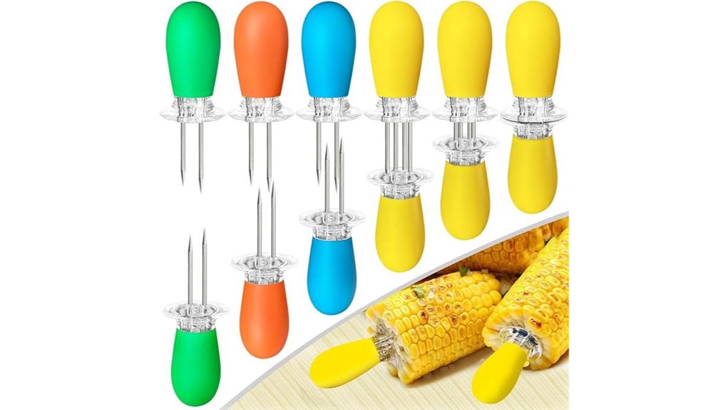 corn holders and skewers