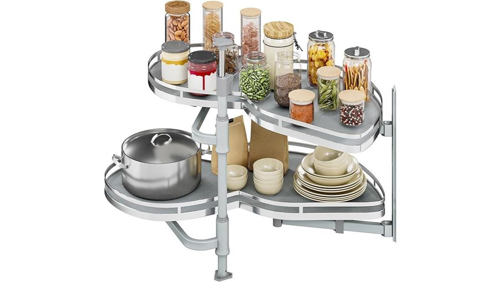 corner cabinet storage solution