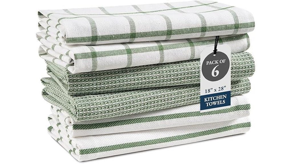cotton kitchen towels set