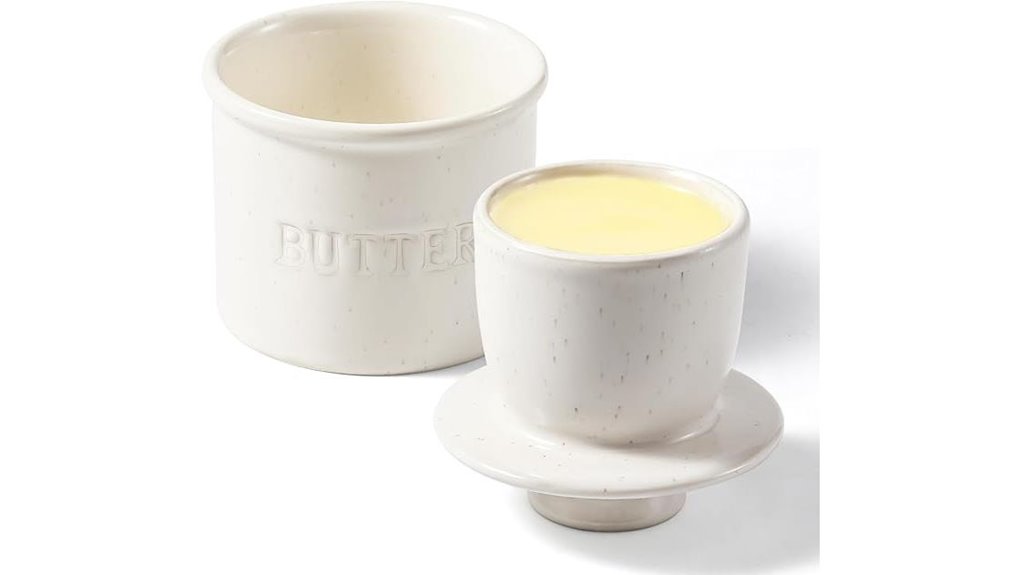 countertop butter storage container