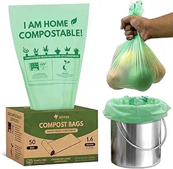 countertop compost bag pack