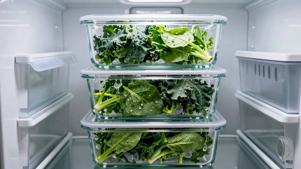 crisp leafy greens storage