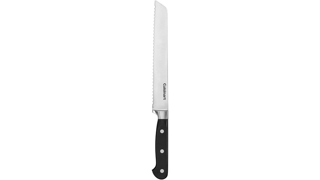 cuisinart 8 black bread knife