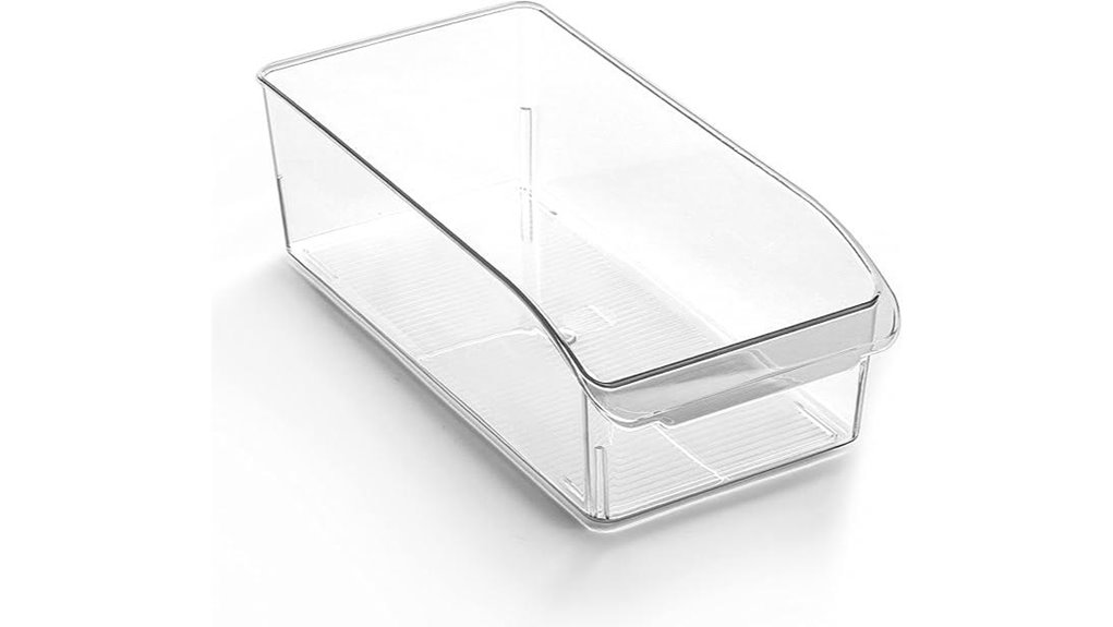 curve collection storage bins