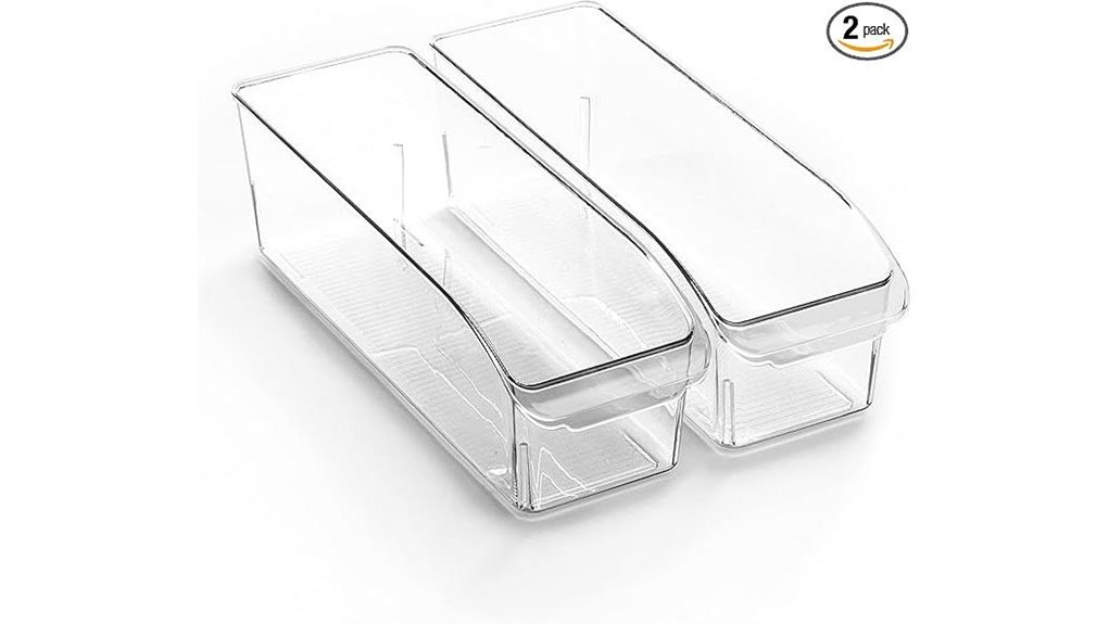 curve collection storage bins