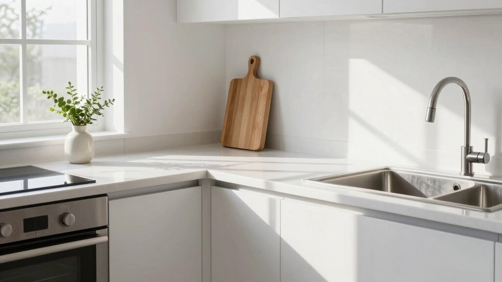 daily countertop clutter clearance