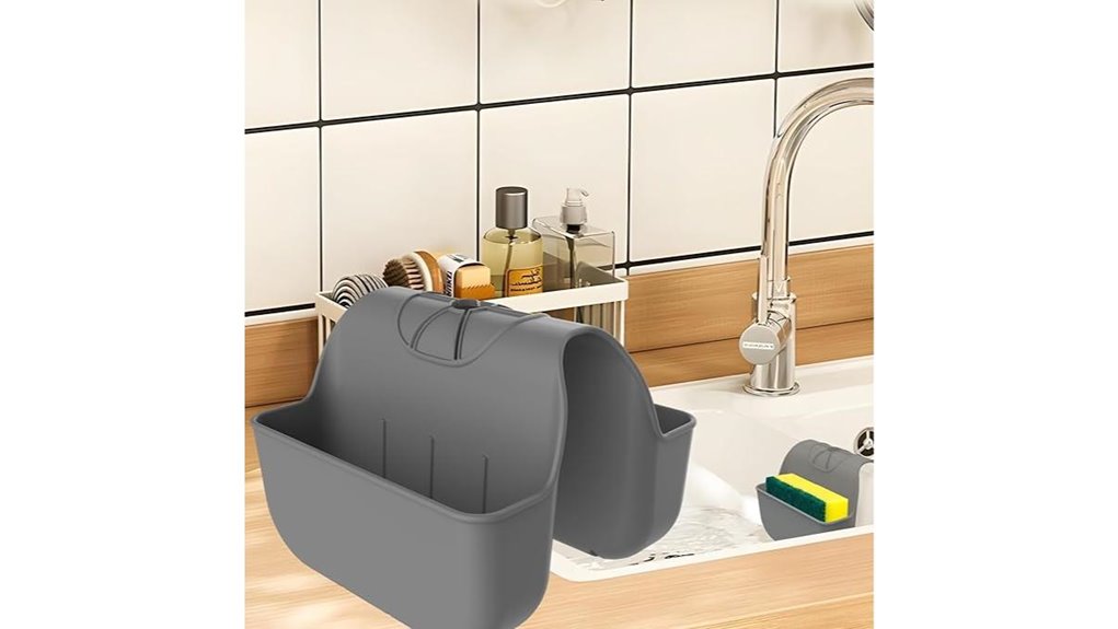 dark gray silicone holder