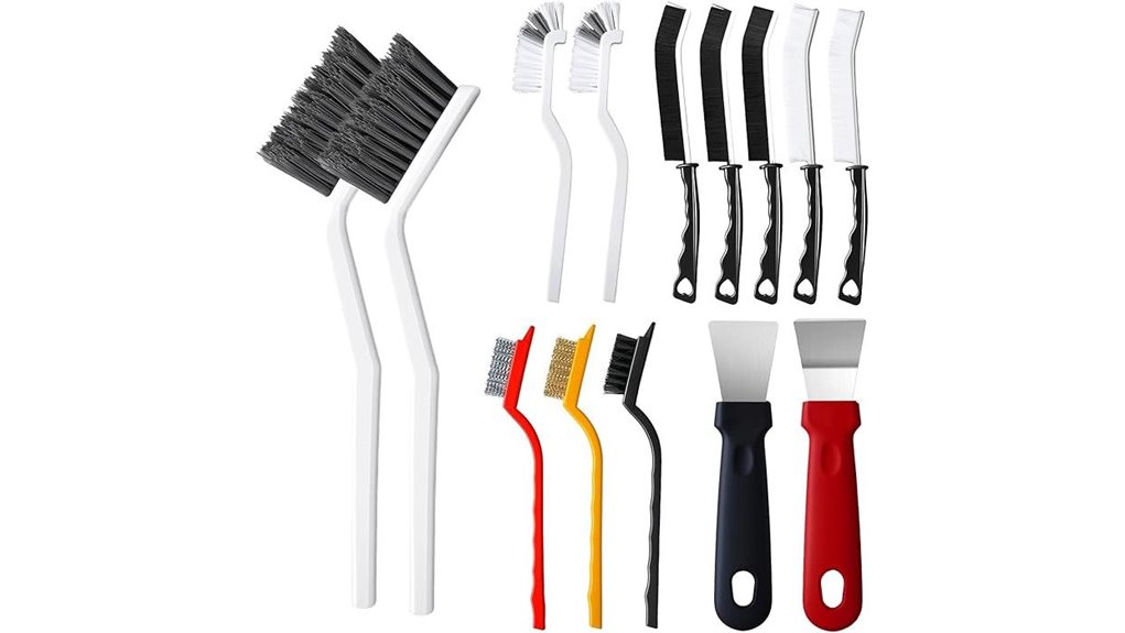 deep cleaning brush set