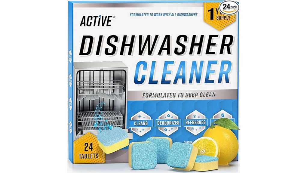 deep cleaning dishwasher tablets