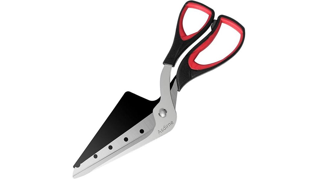 detachable blade ergonomic scissors