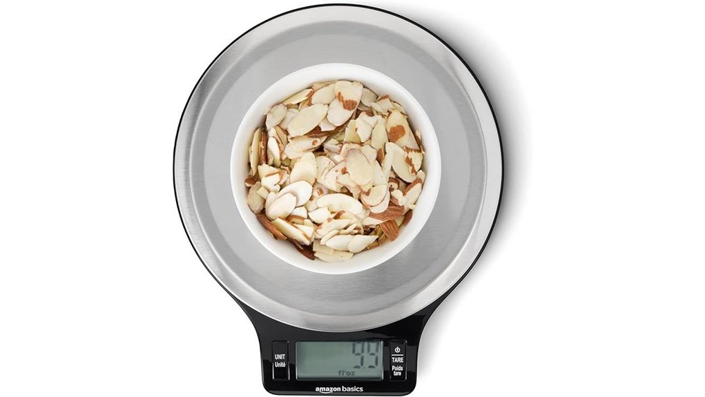 digital kitchen scale display