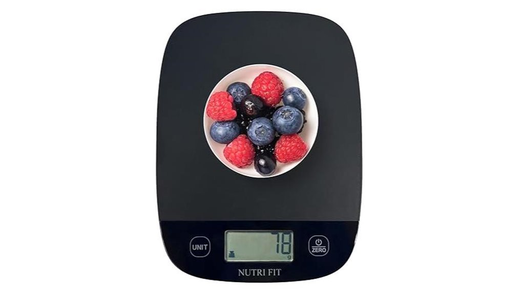 digital kitchen scale features