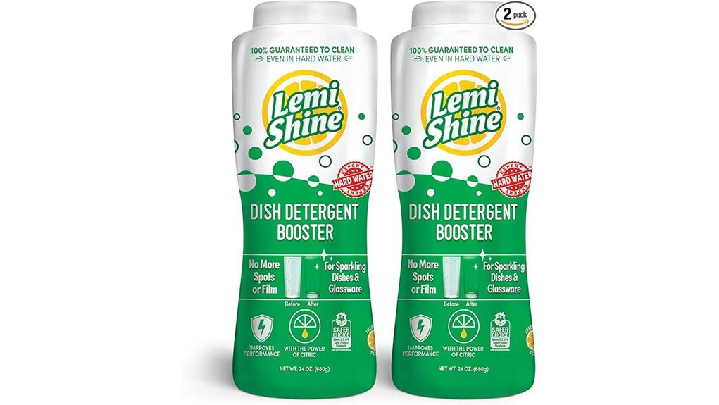 dish detergent booster pack