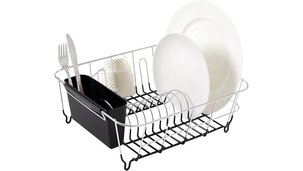 dish drying rack set